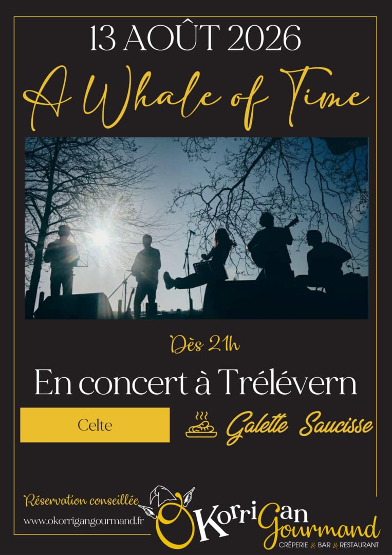 Concert A WHALE OF TIME – Irish Music