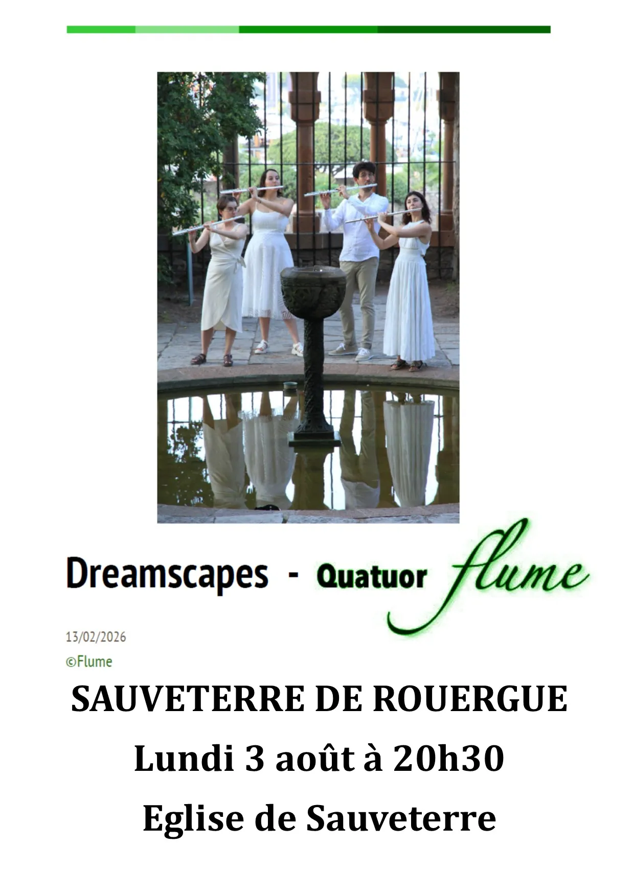 Concert de flûtes traversières