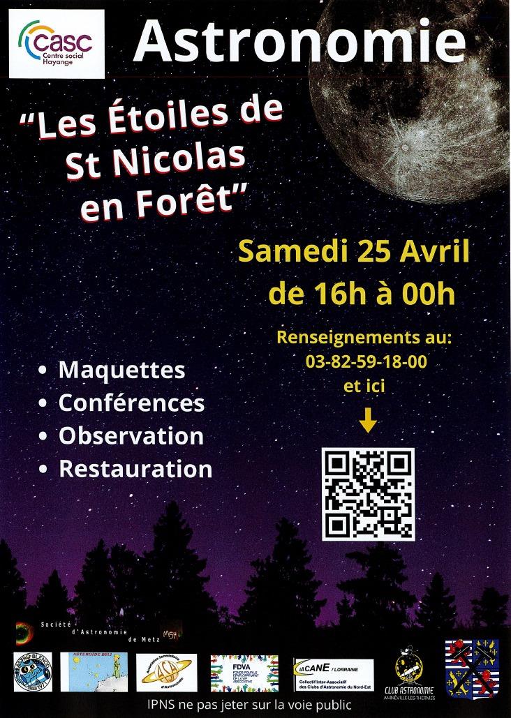 Les Étoiles de St Nicolas en Forêt