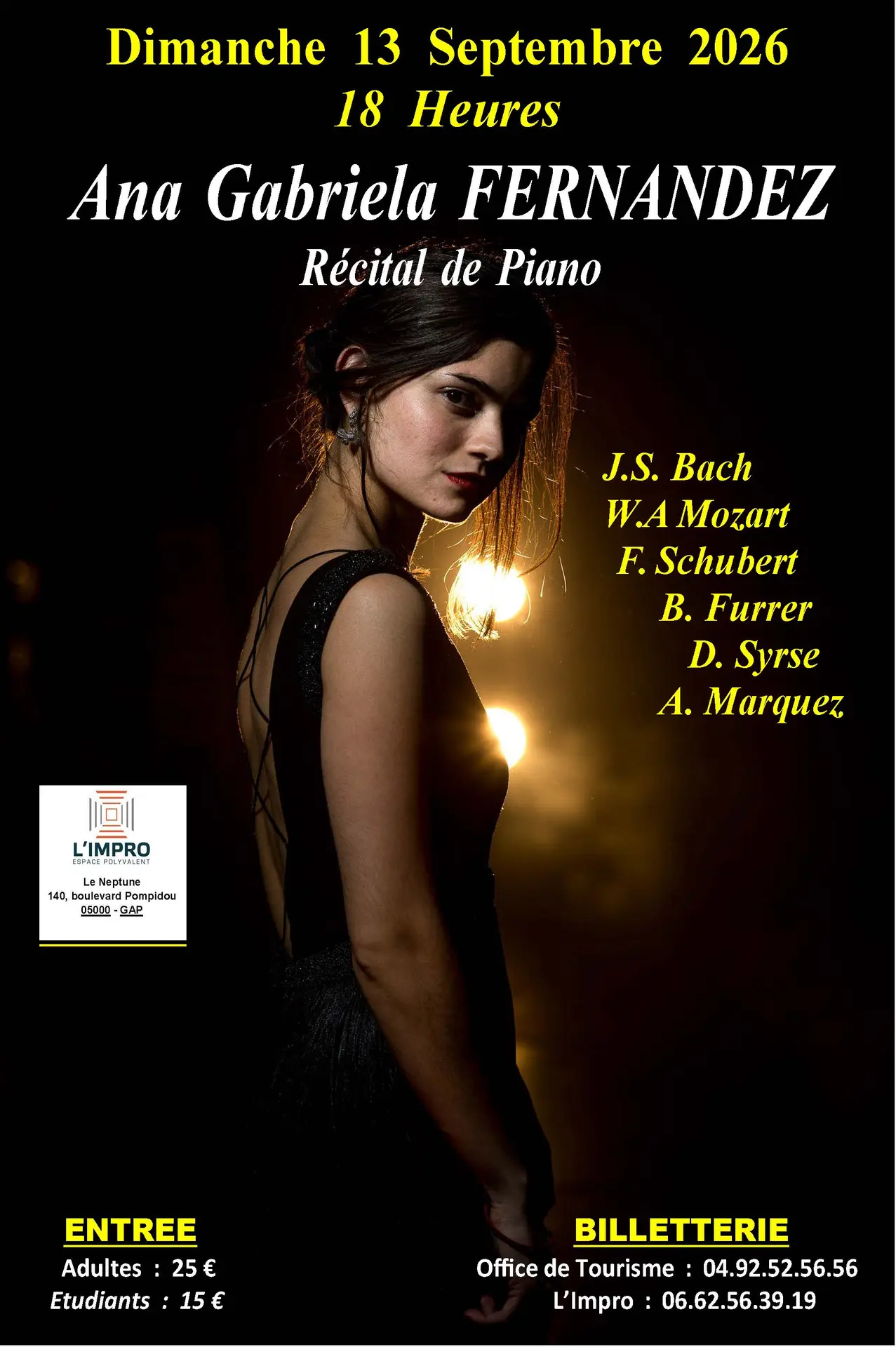 Récital de piano Ana Gabriela Fernandez