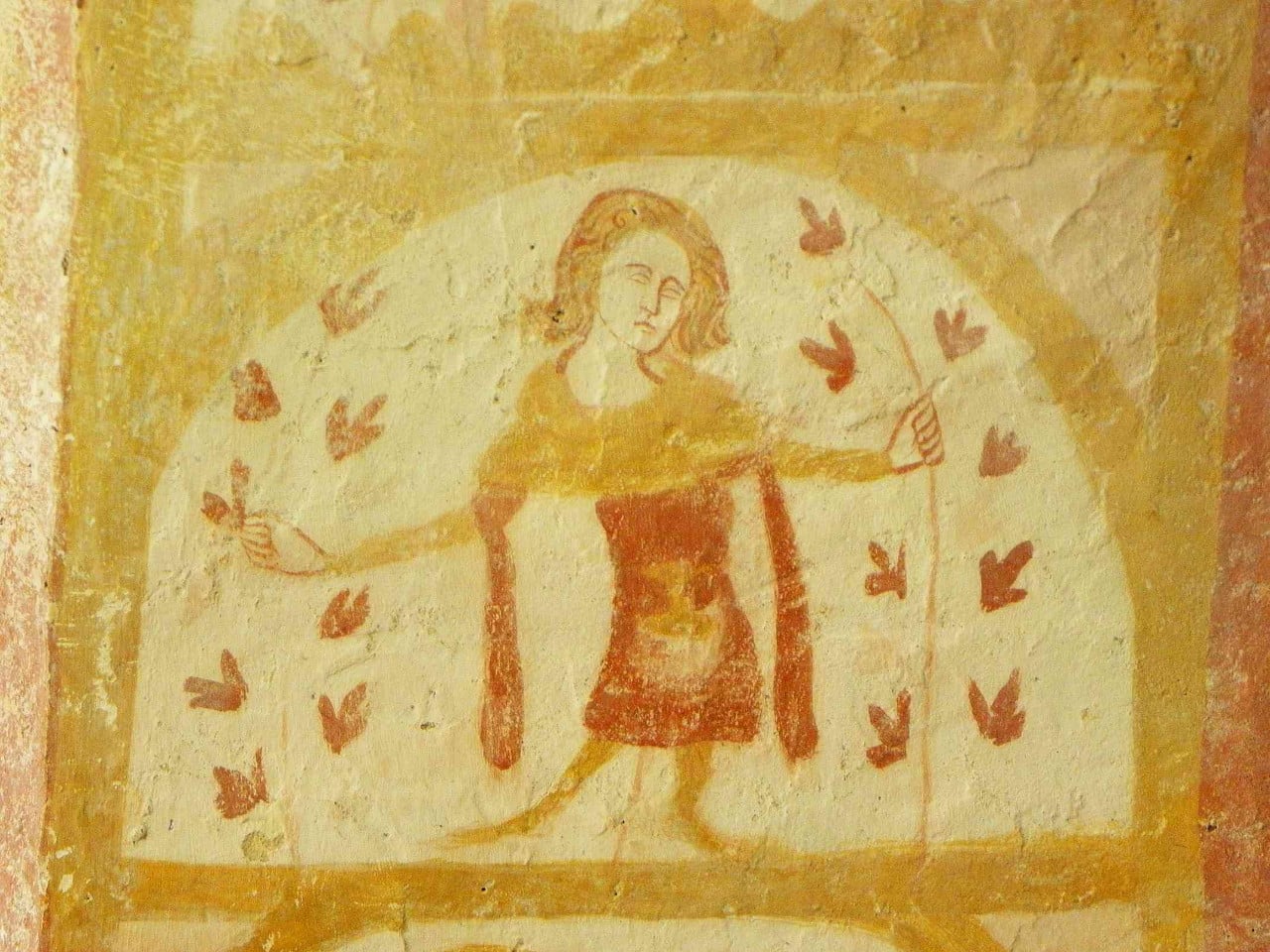 Atelier famille « Peindre a fresco » à la Commanderie d'Arville