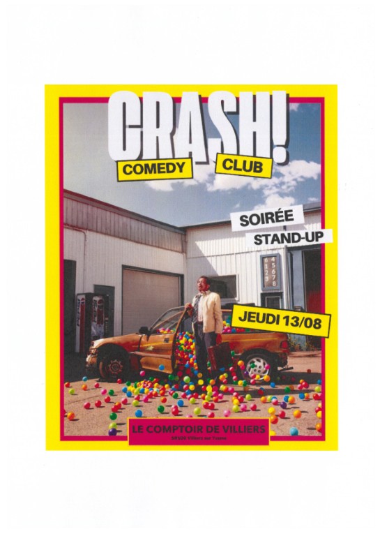 Le Comptoir de Villiers présente : Crash !  Comedy Club
