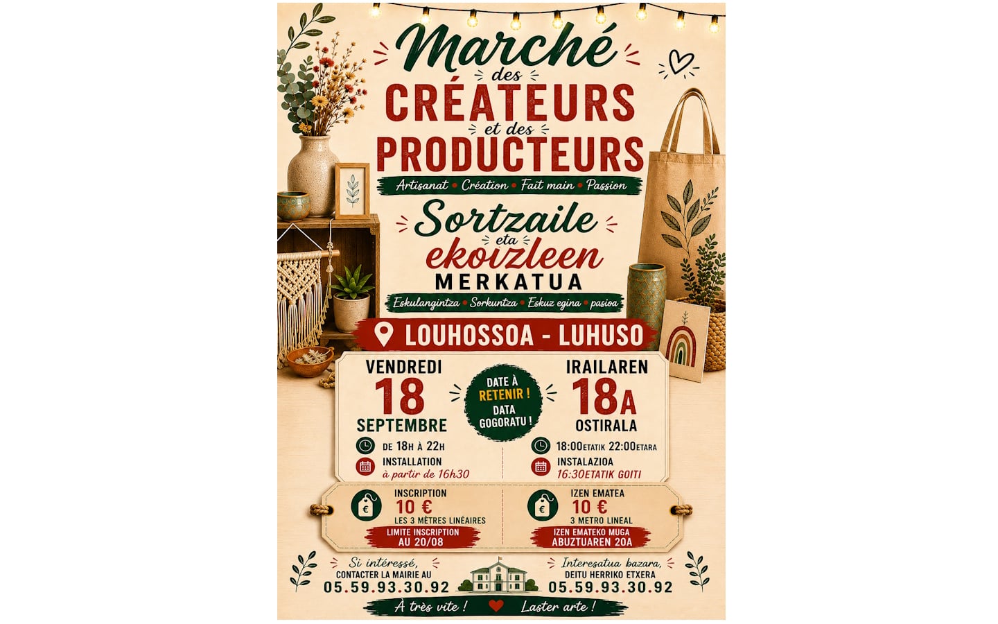Marché des créateurs et des producteurs