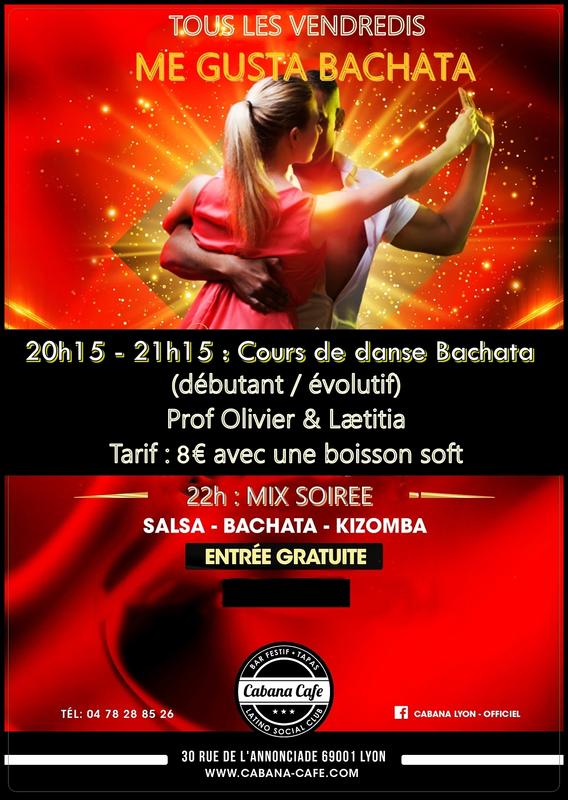 Cours de bachata | Tapas | Mix Latino