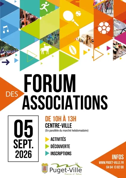 Forum des associations à Puget Ville