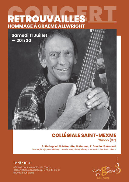 Concert hommage à Graeme Allwright par le groupe Retrouvailles