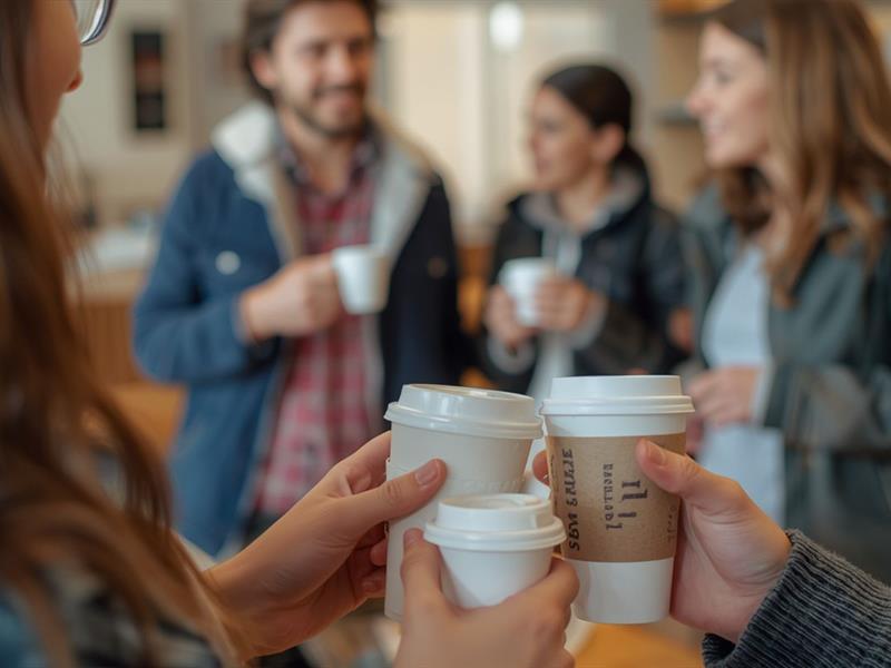 Le café des vacanciers
