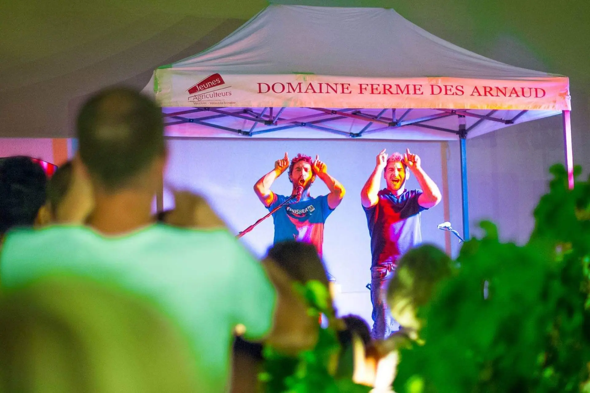 Les Je'dis vin au domaine la Ferme des Arnaud