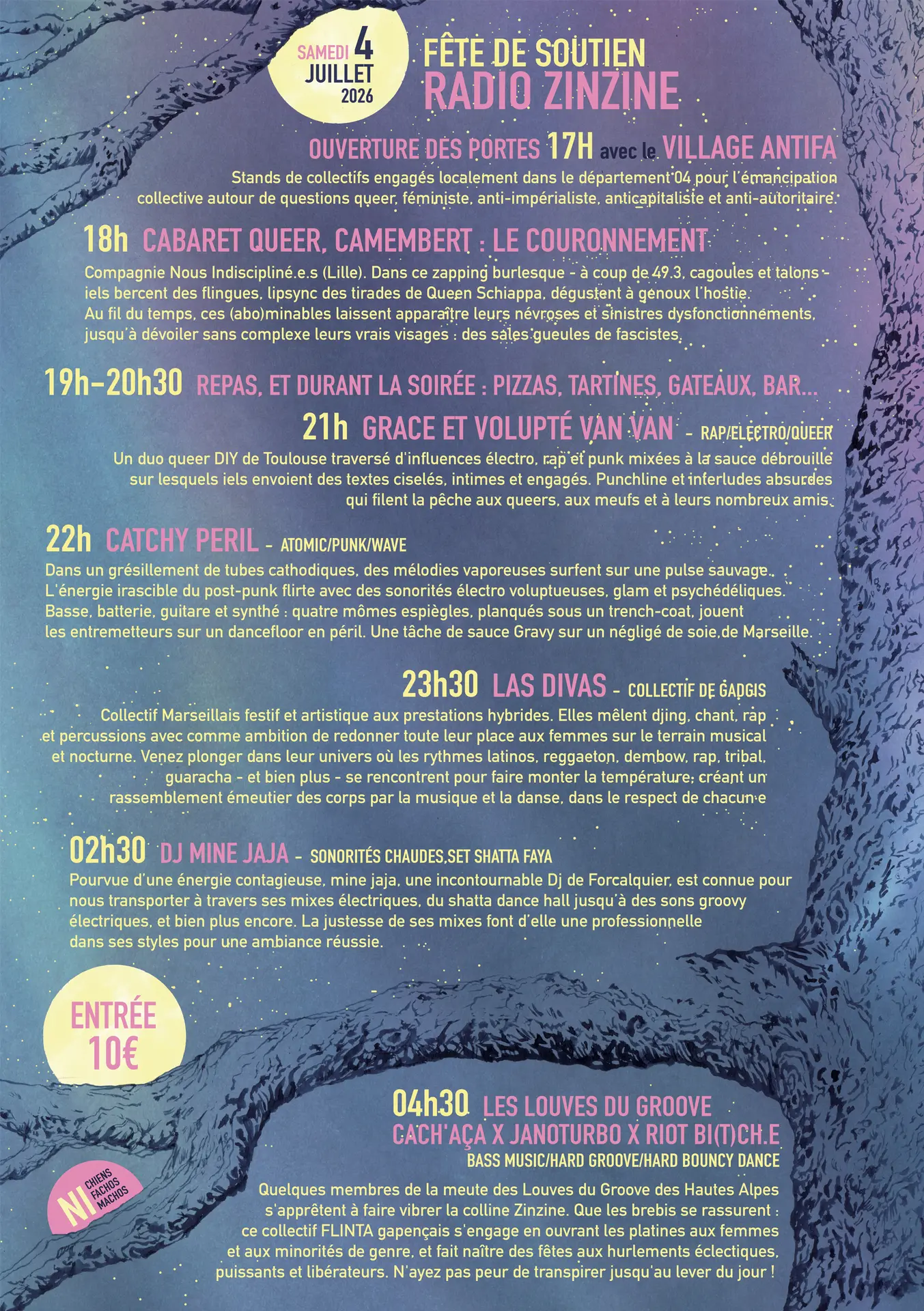 Fête de soutien Radio Zinzine