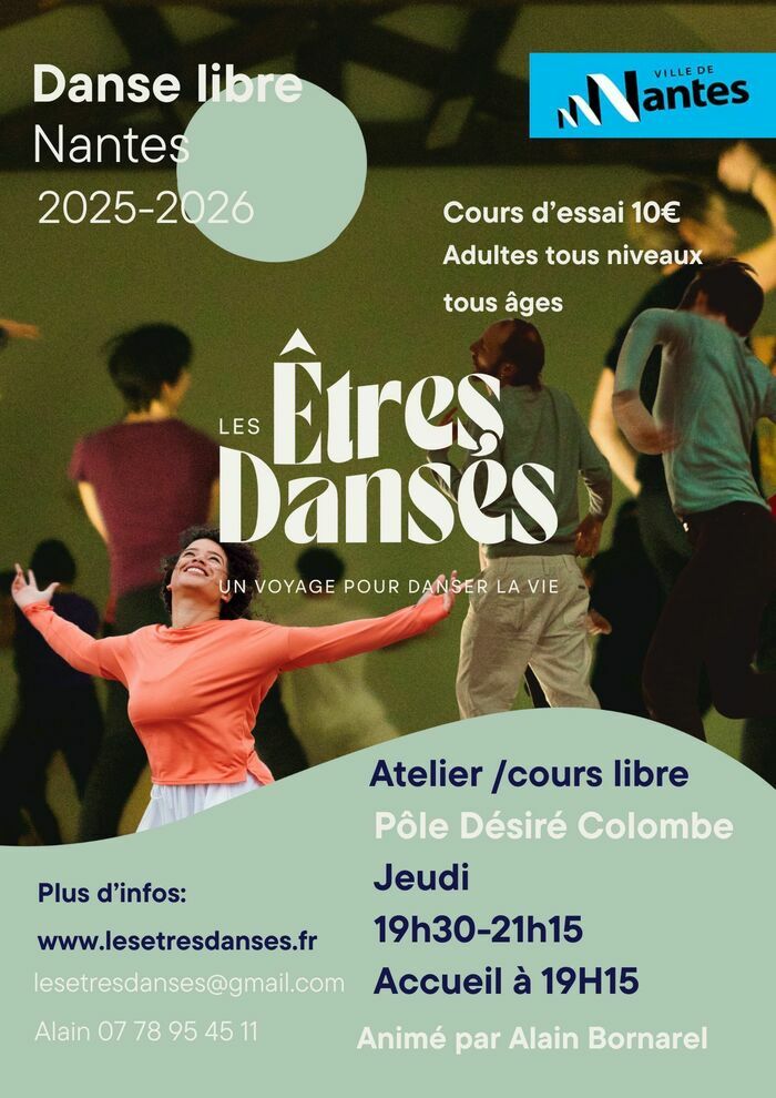 Les Êtres Dansés - Danse libre et intuitive