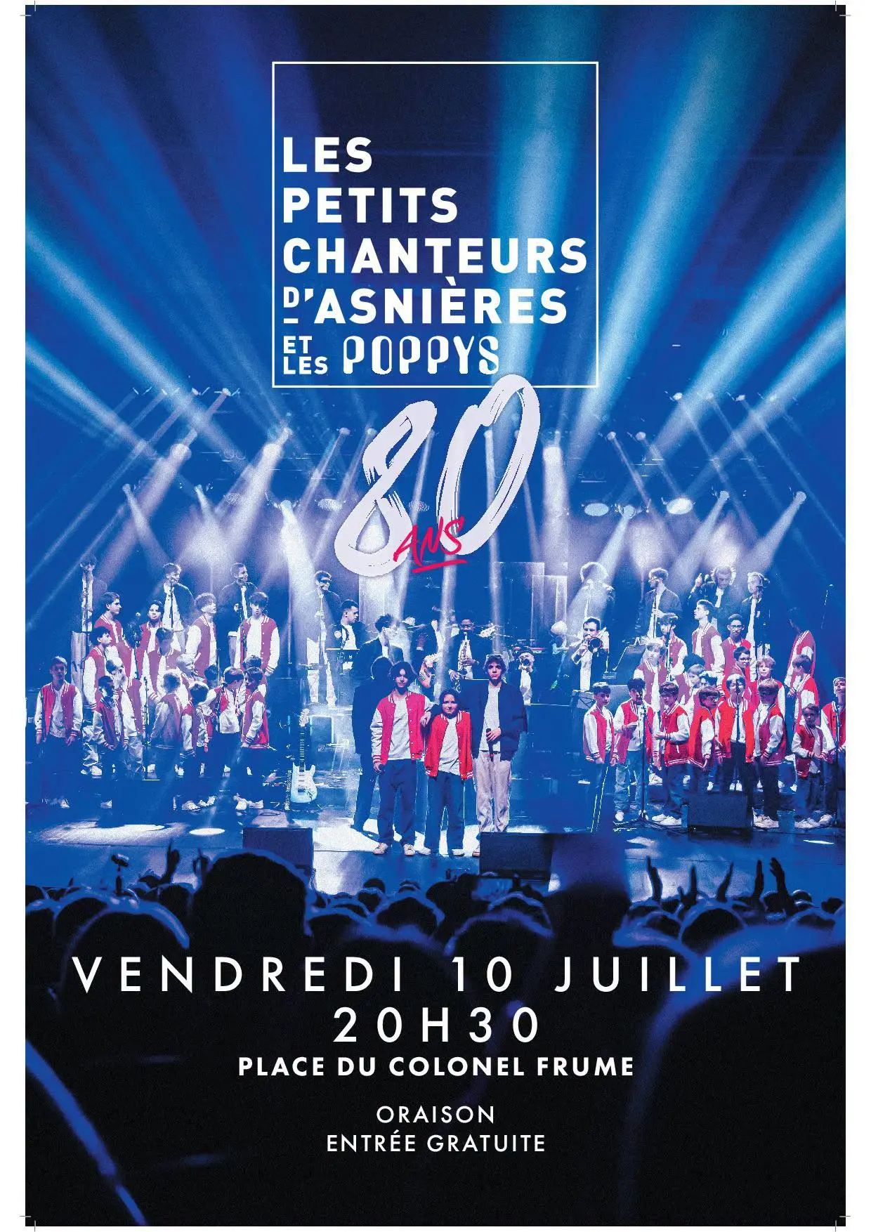 Concert "Les petits chanteurs d'Asnières et les poppys"