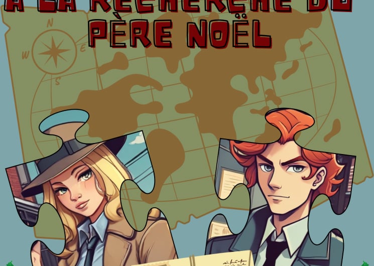 CAM ET LEON À LA RECHERCHE DU PÈRE NOEL