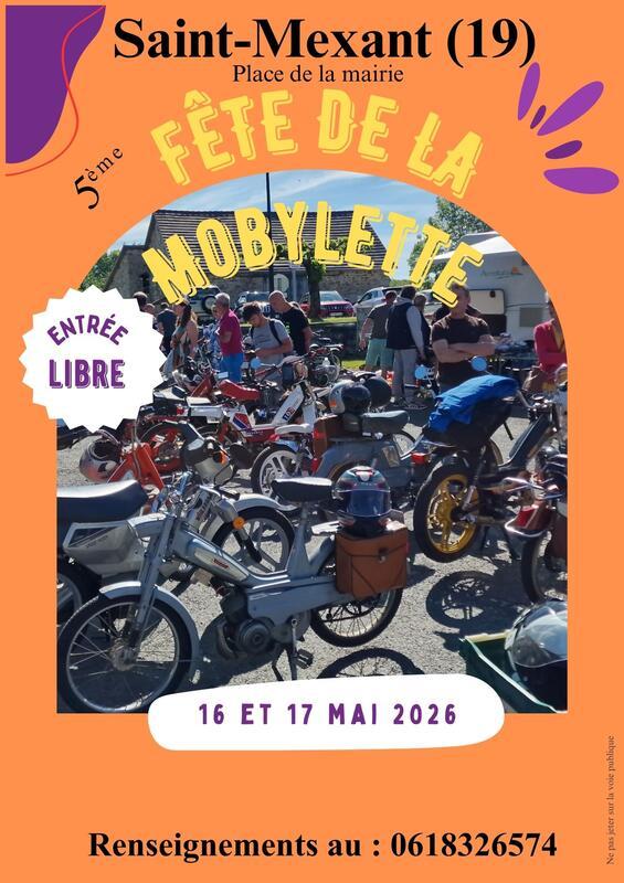 Fête de la mobylette - bourse d'échanges et vide grenier
