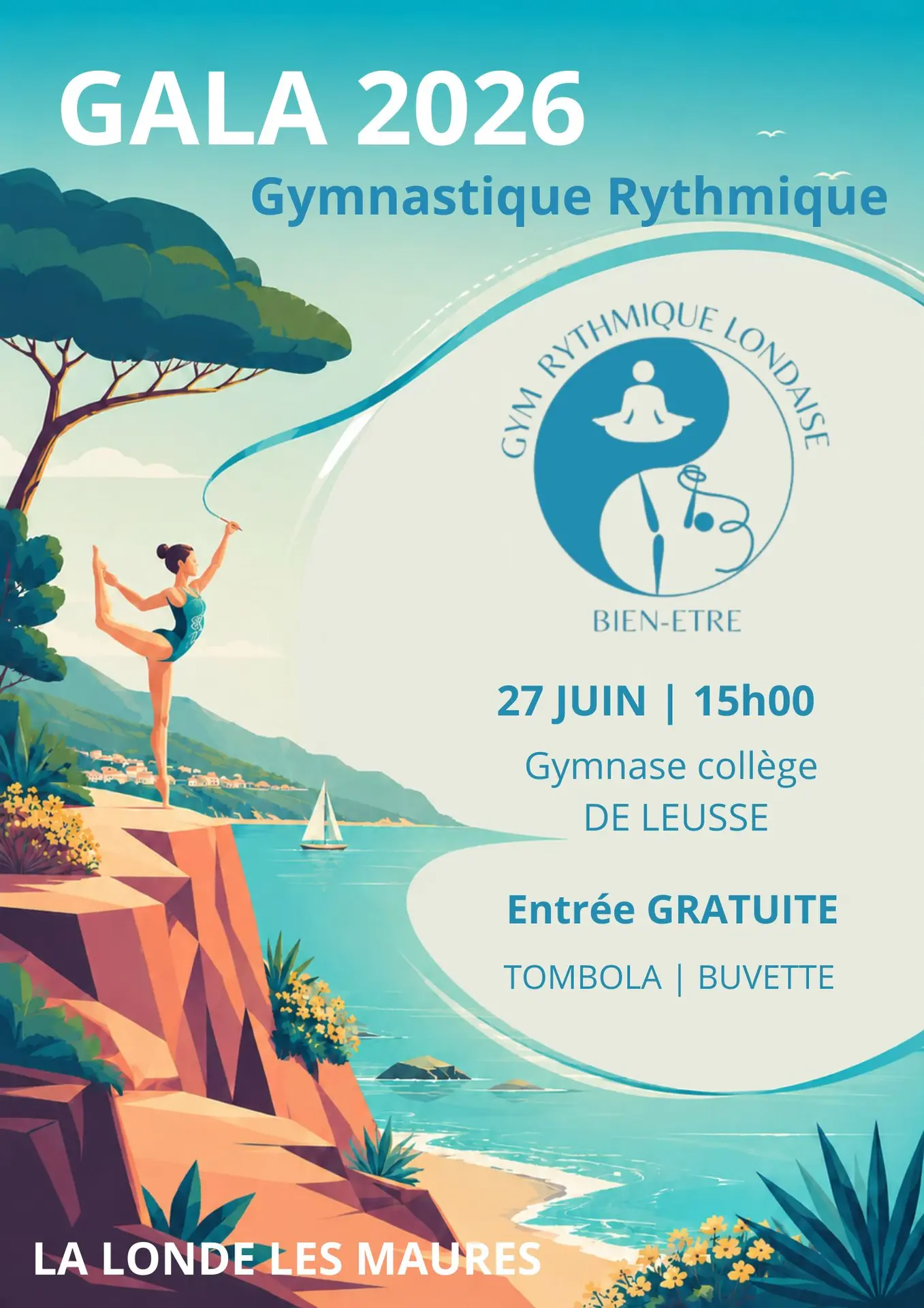 Gala de gymnastique rythmique par GRL & Bien-Être