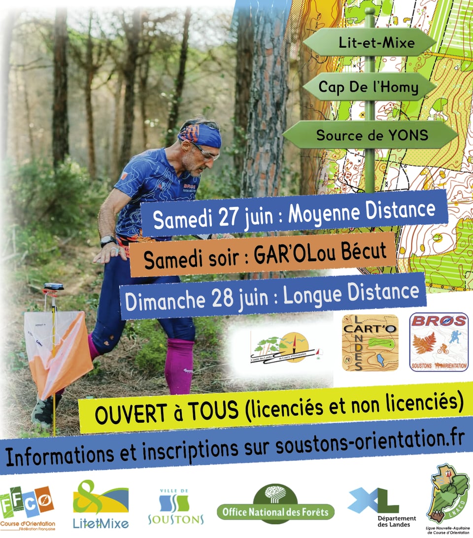 Course d'orientation ATLANTIC'O 2026