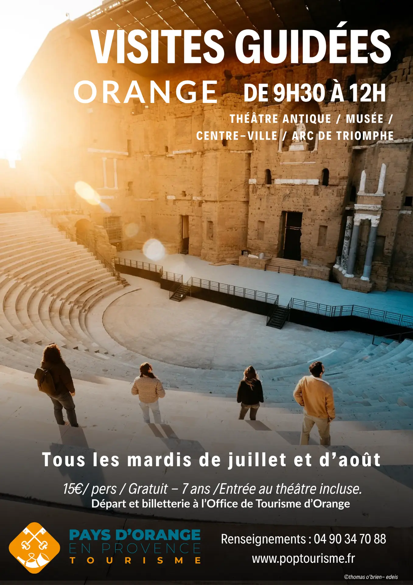 Visites guidées de l'été à Orange