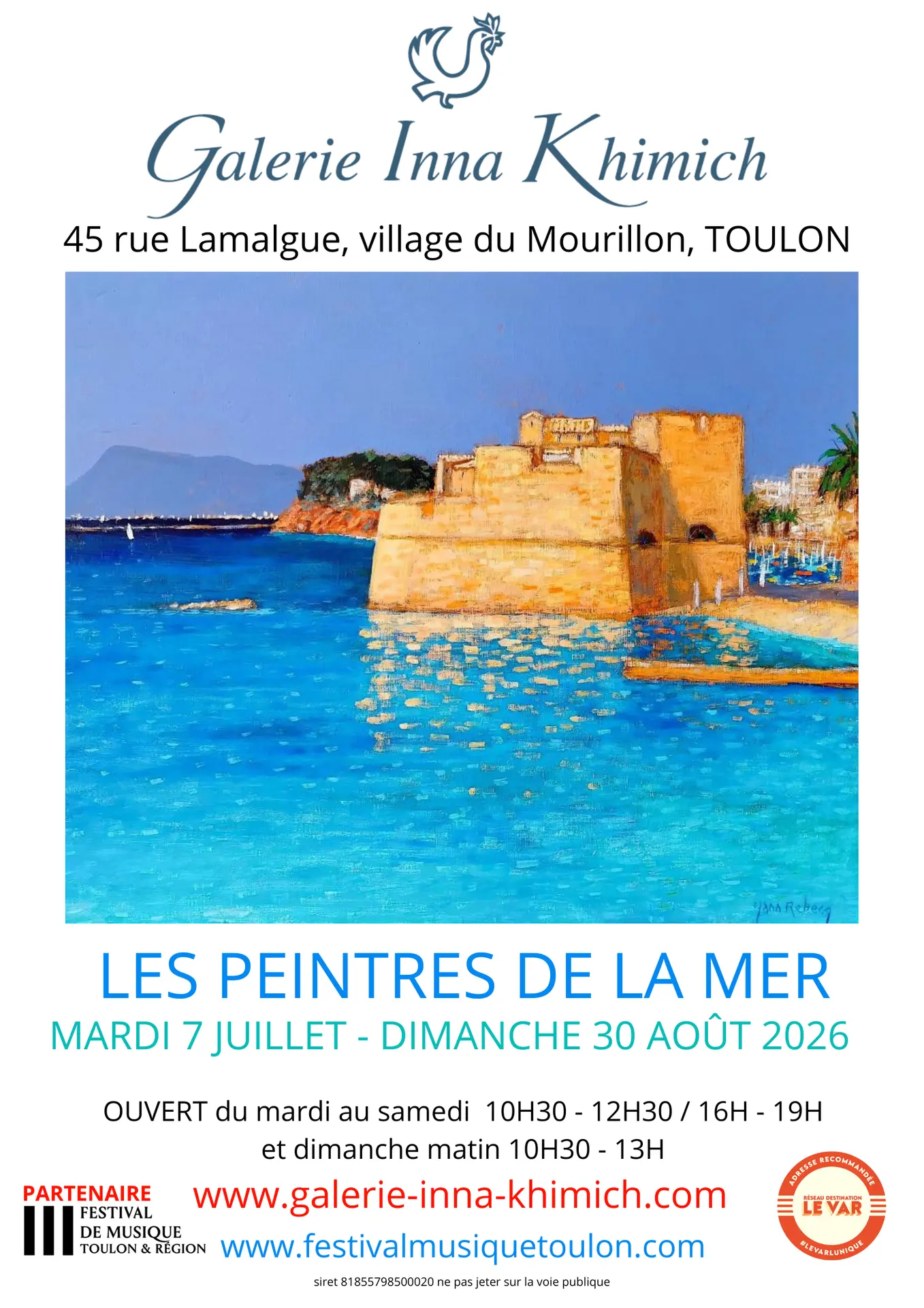Exposition - Les peintres de la mer