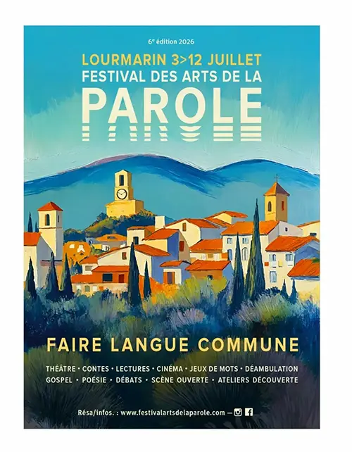 Festival des Arts de la Parole de Lourmarin - Édition 2026