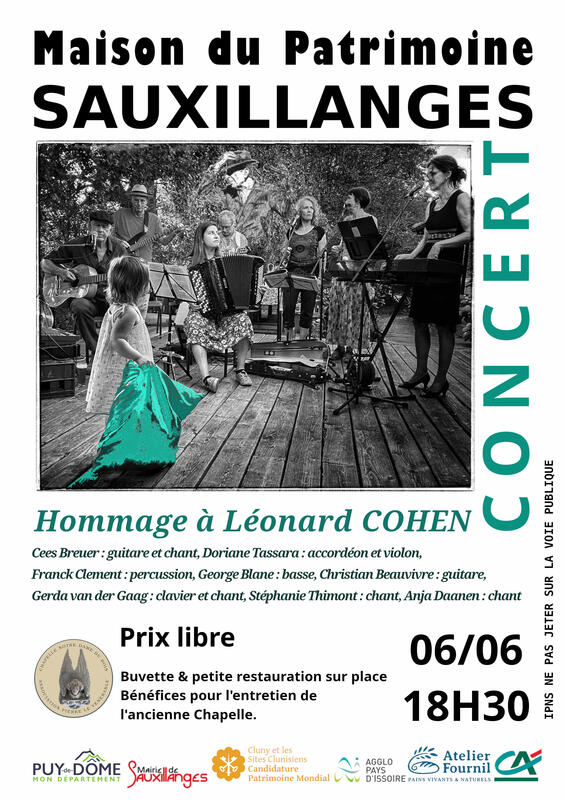 Concert hommage à Léonard Cohen