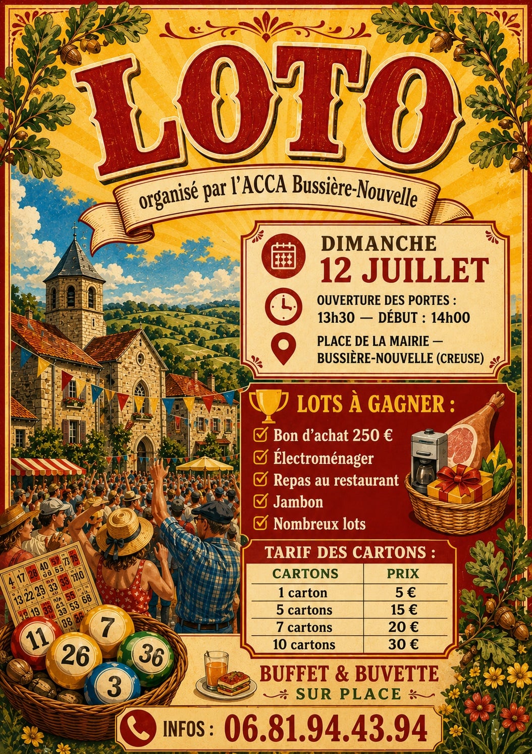 LOTO à Bussière-Nouvelle
