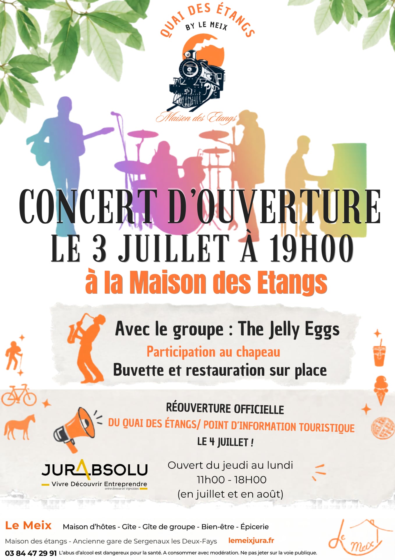 Concert à la Maison des Étangs - Ouverture du Quai des étangs