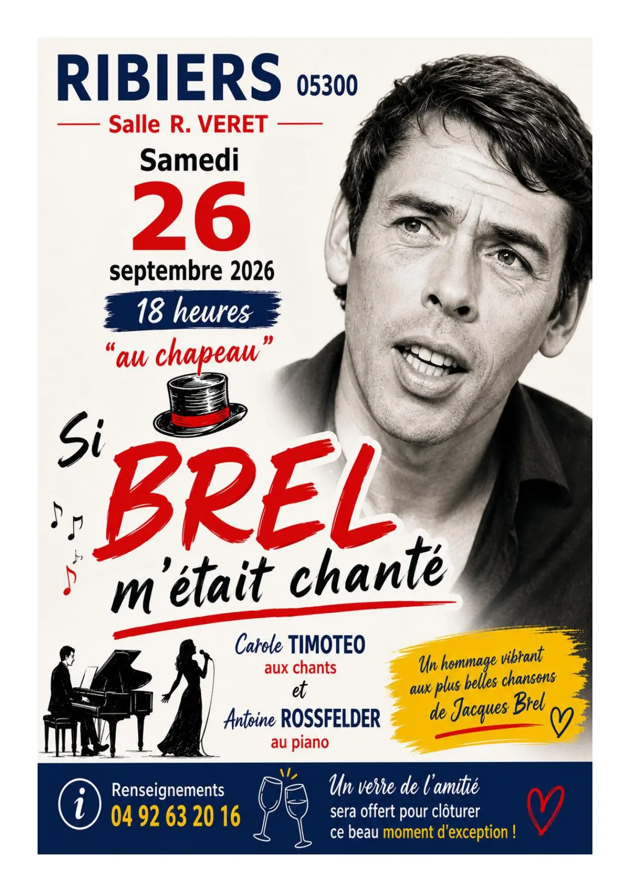 Concert : "Si Brel m'était chanté"