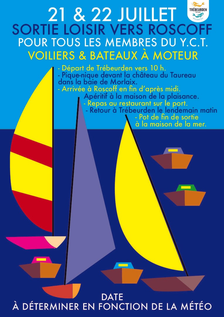 Sortie en bateaux vers Roscoff