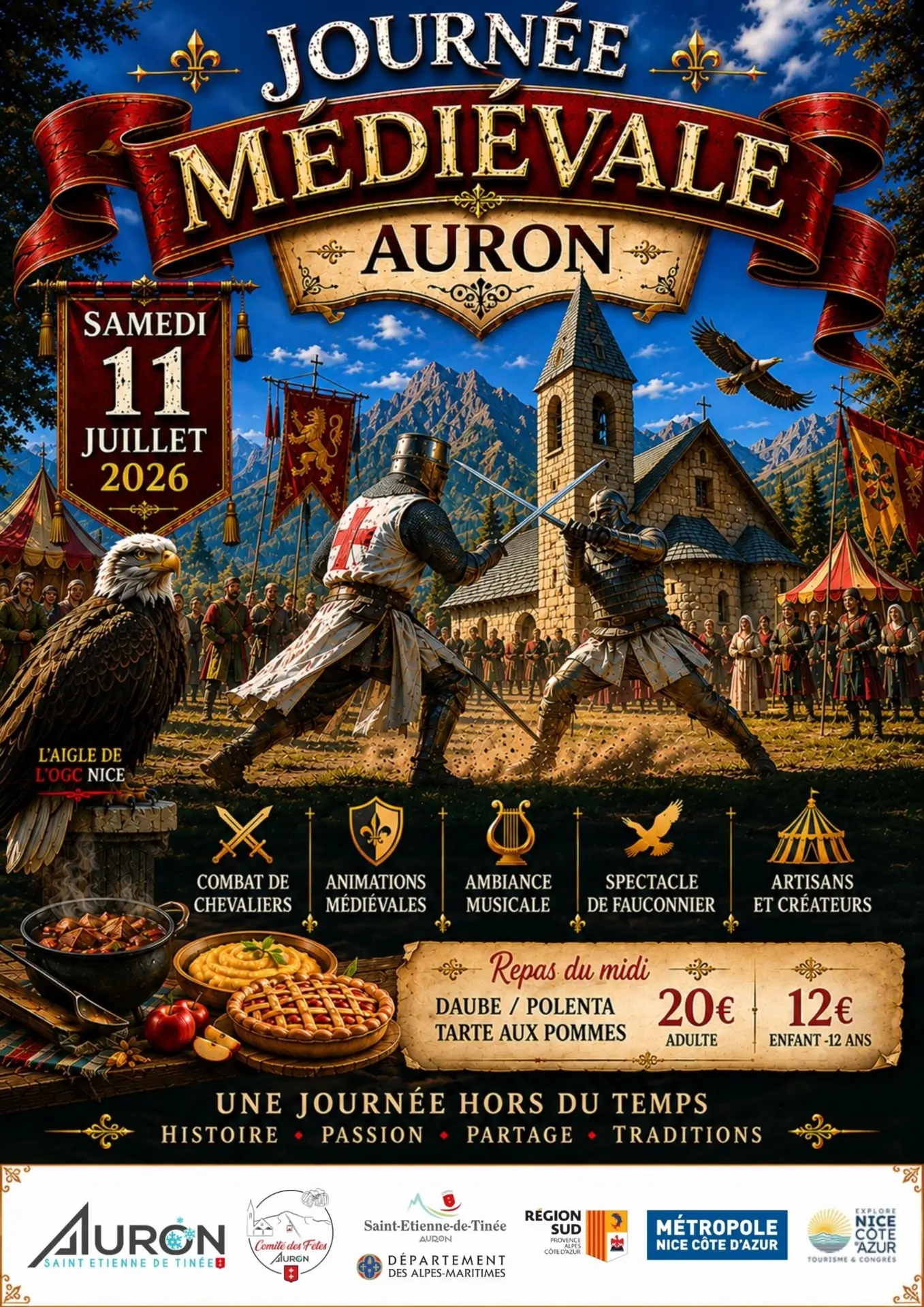 Journée Médiévale d'Auron 2026