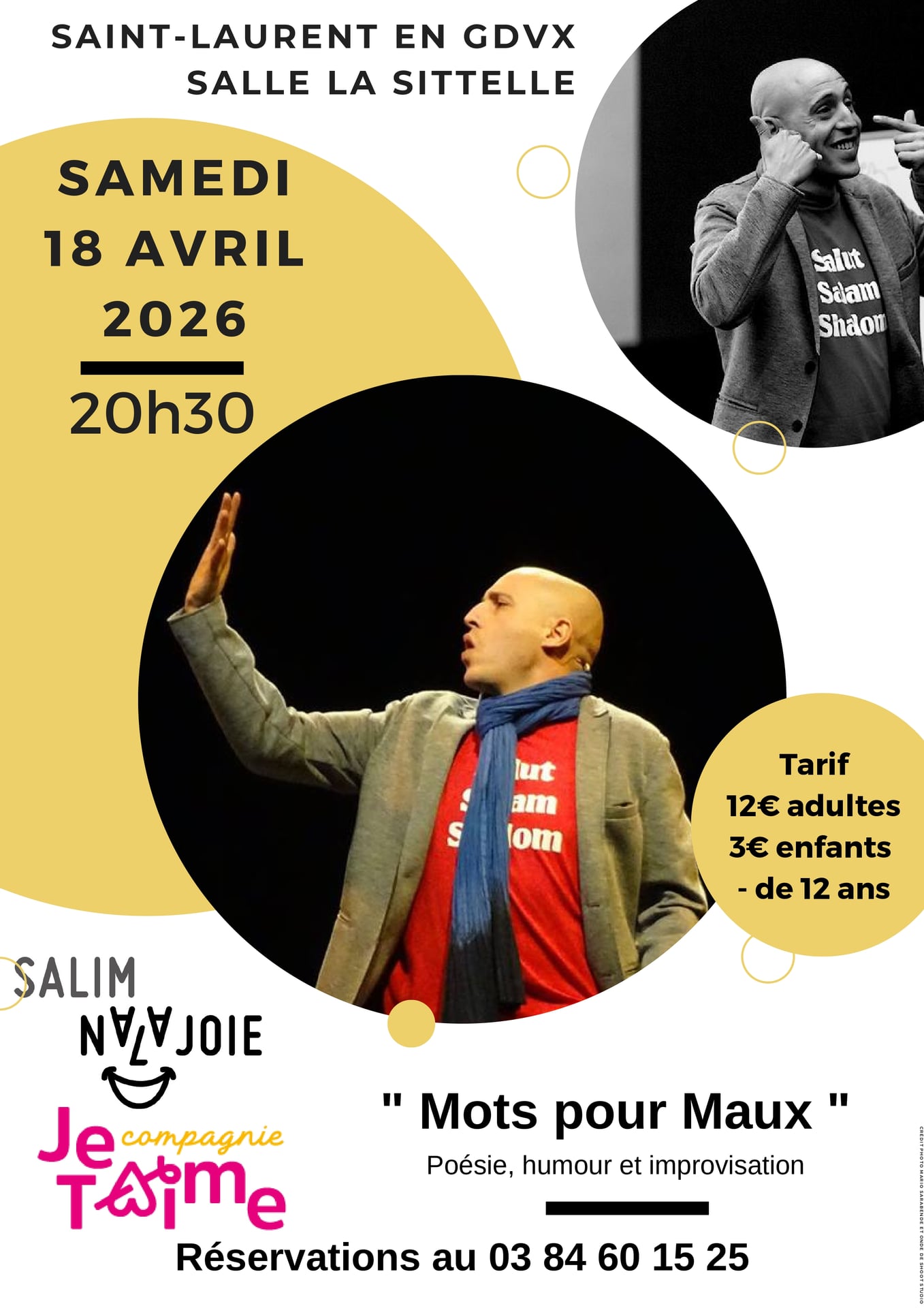 Mots pour Maux - Poésie, humour et impro