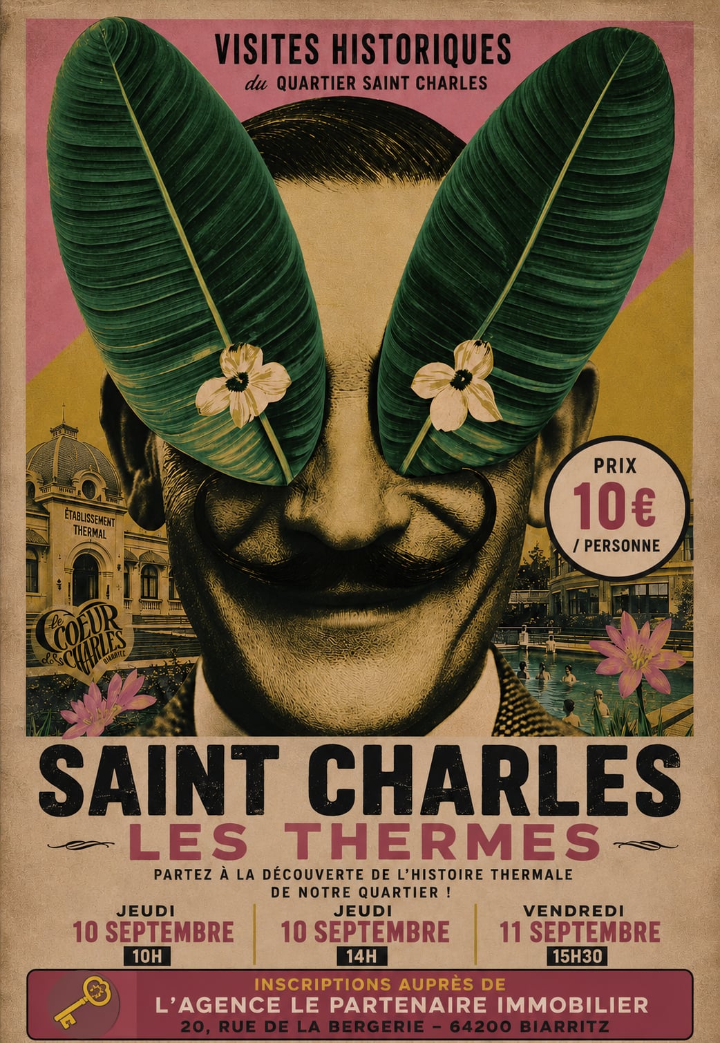 Visites historiques du quartier Saint-Charles : Saint Charles Les Thermes