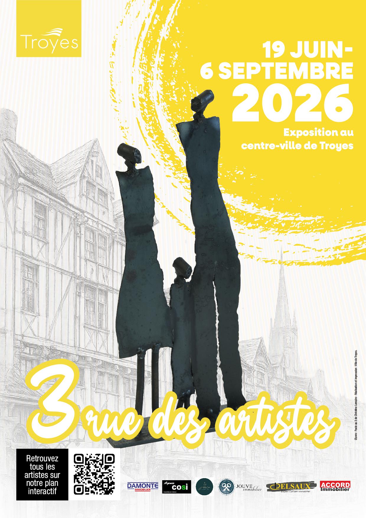 3 rue des Artistes - 12è édition