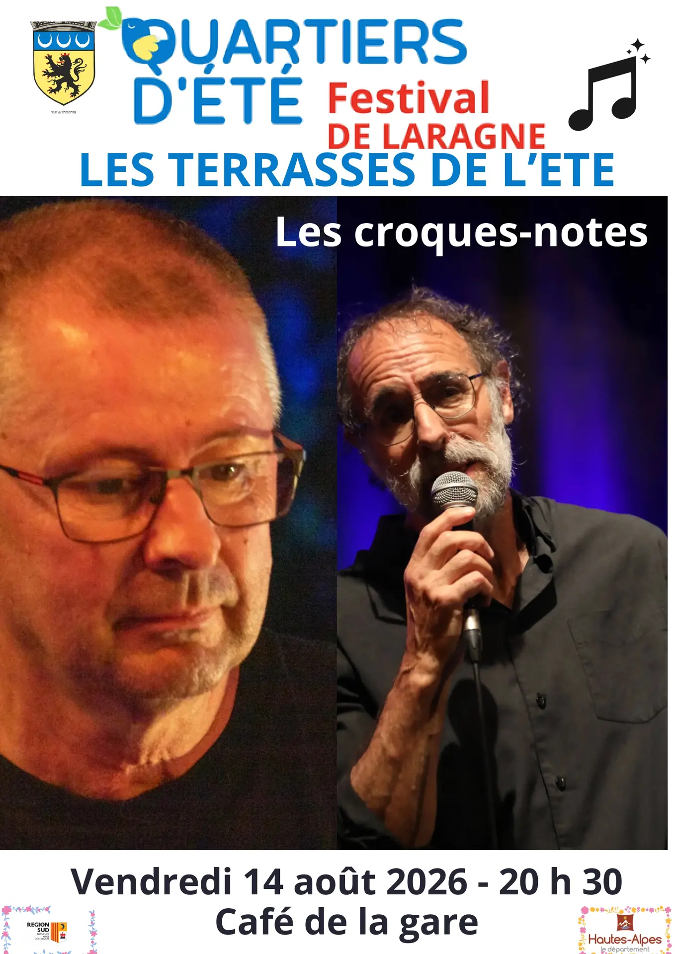 Les terrasses de l'été : Compagnie Croque Notes