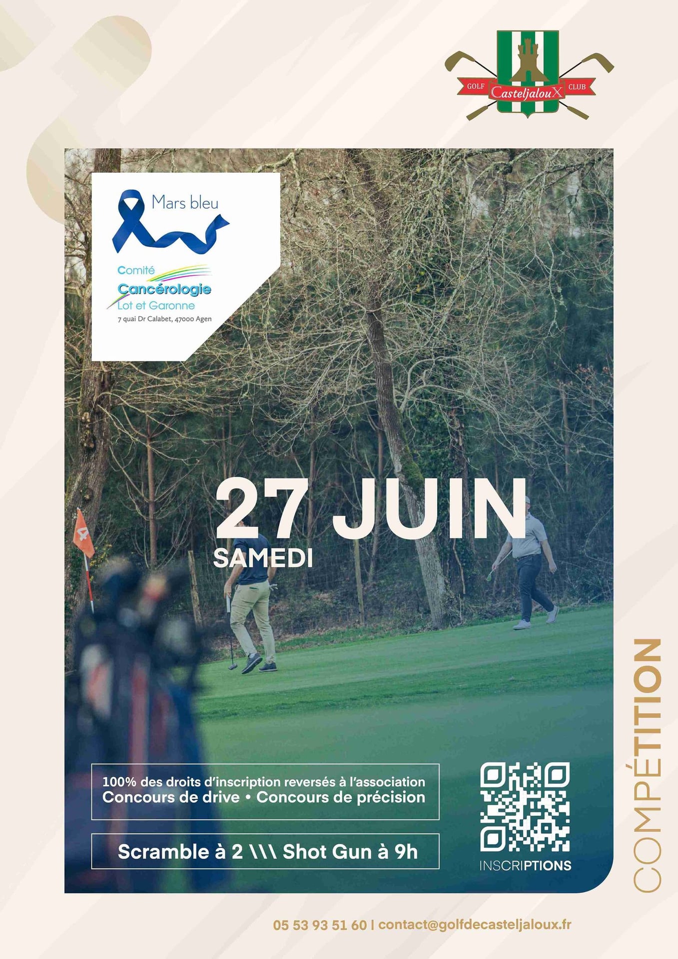 Golf : Compétition caritative
