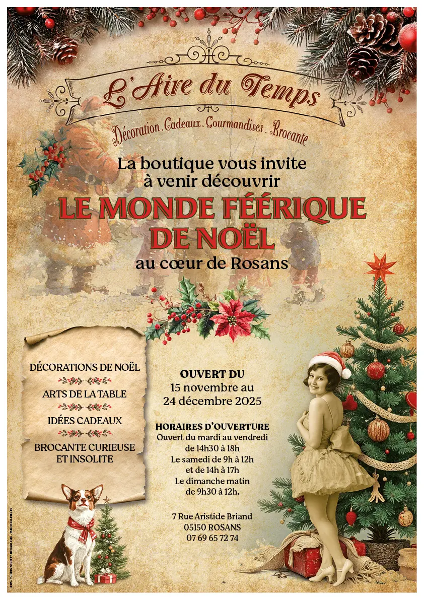 Marché de Noël de l'Aire du Temps