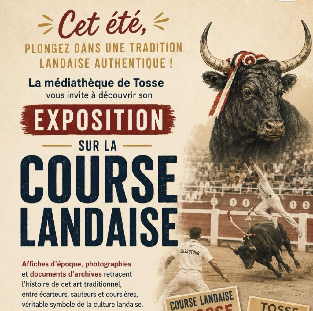 Exposition sur la course landaise