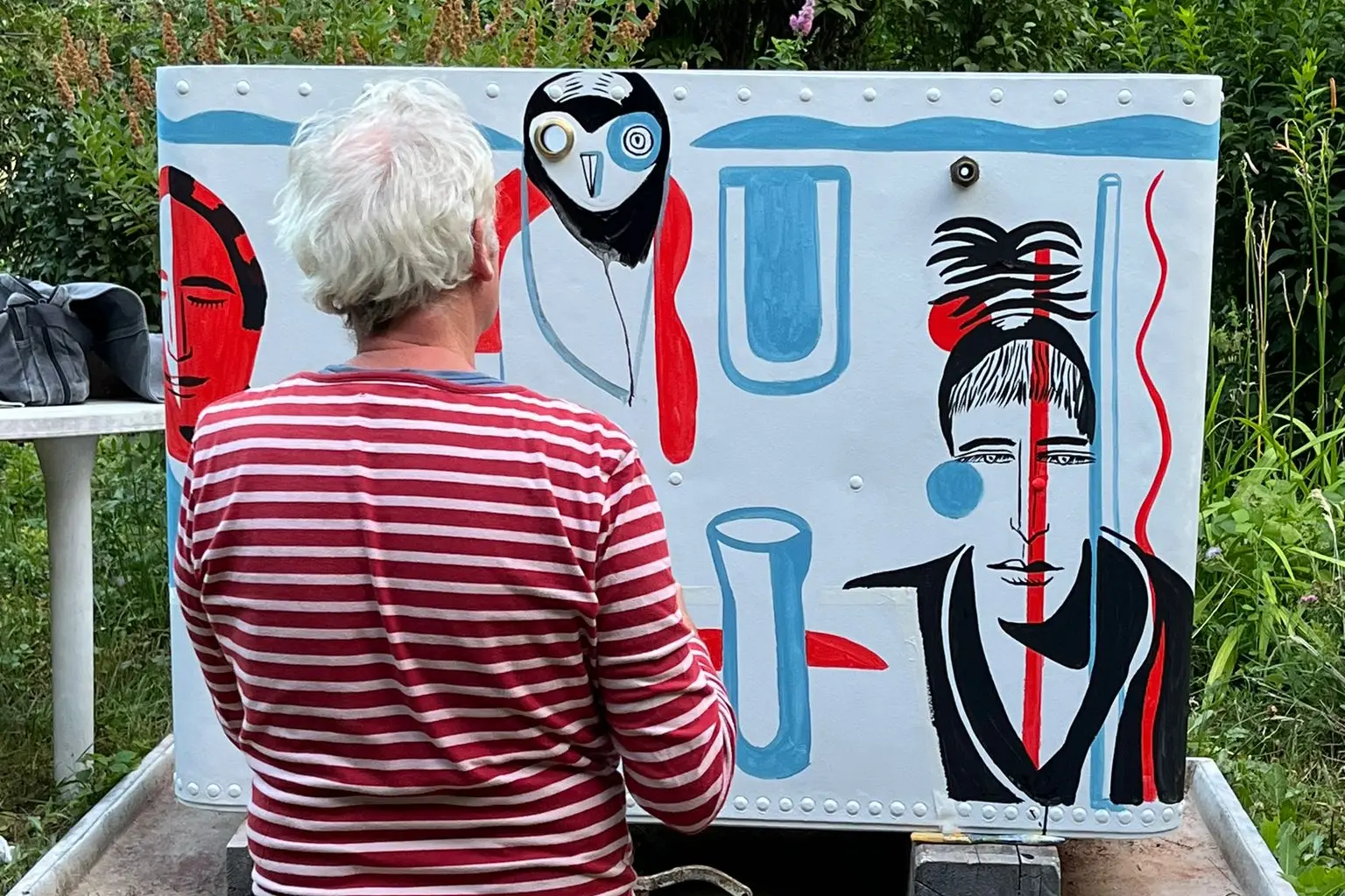 Rencontre avec l'illustrateur et peintre Laurent Corvaisier