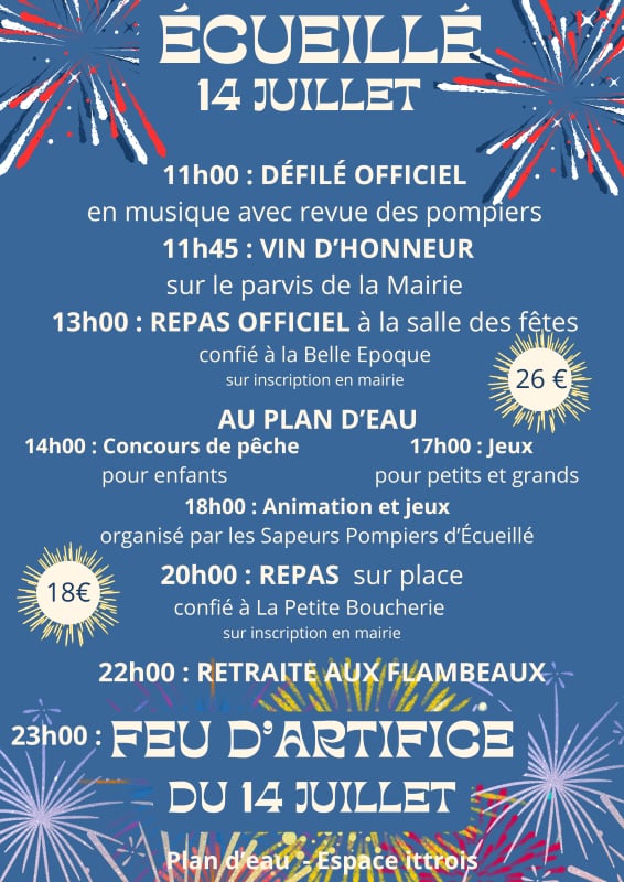 Feu d'artifice - Fête Nationale