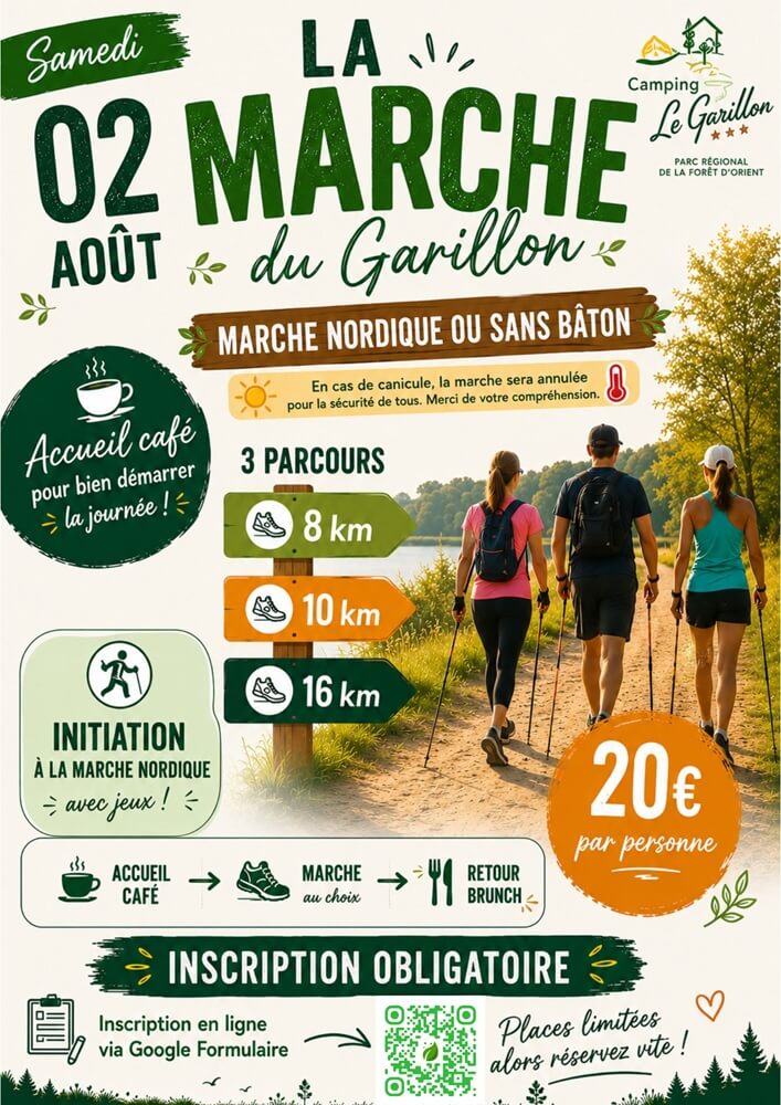 Initiation à la marche nordique