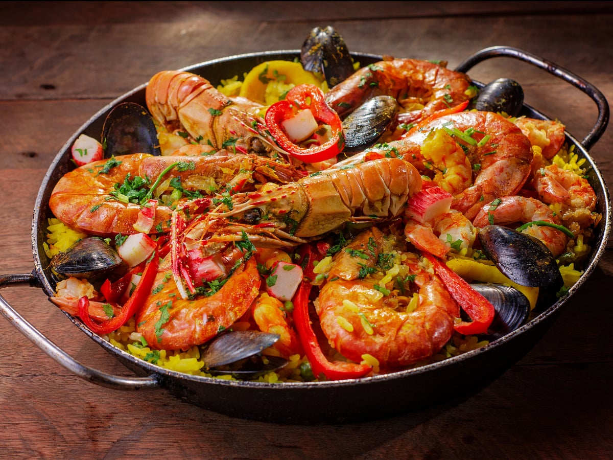 Repas Paëlla