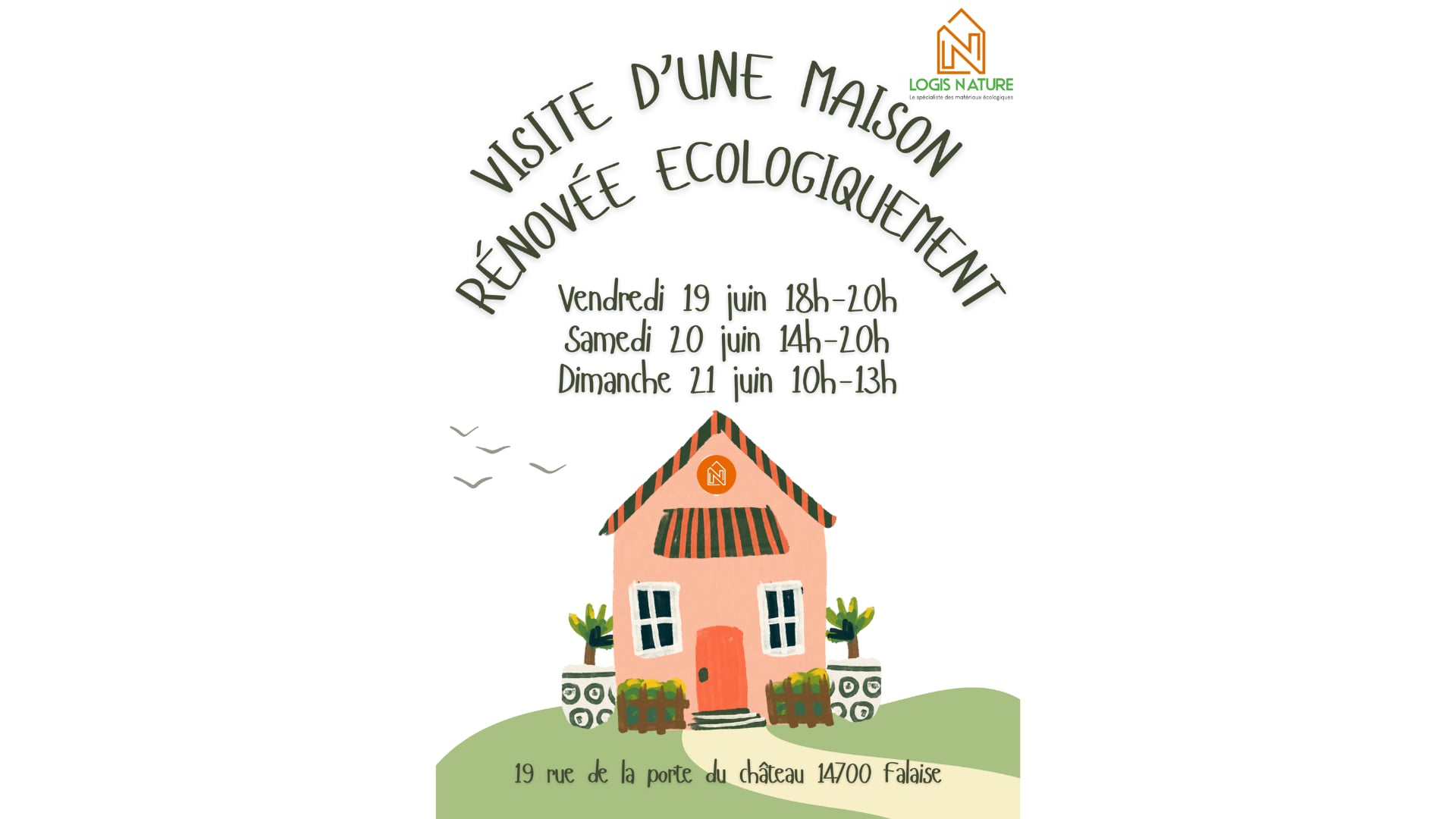 Visite d'une maison rénovée écologiquement par Logis Nature