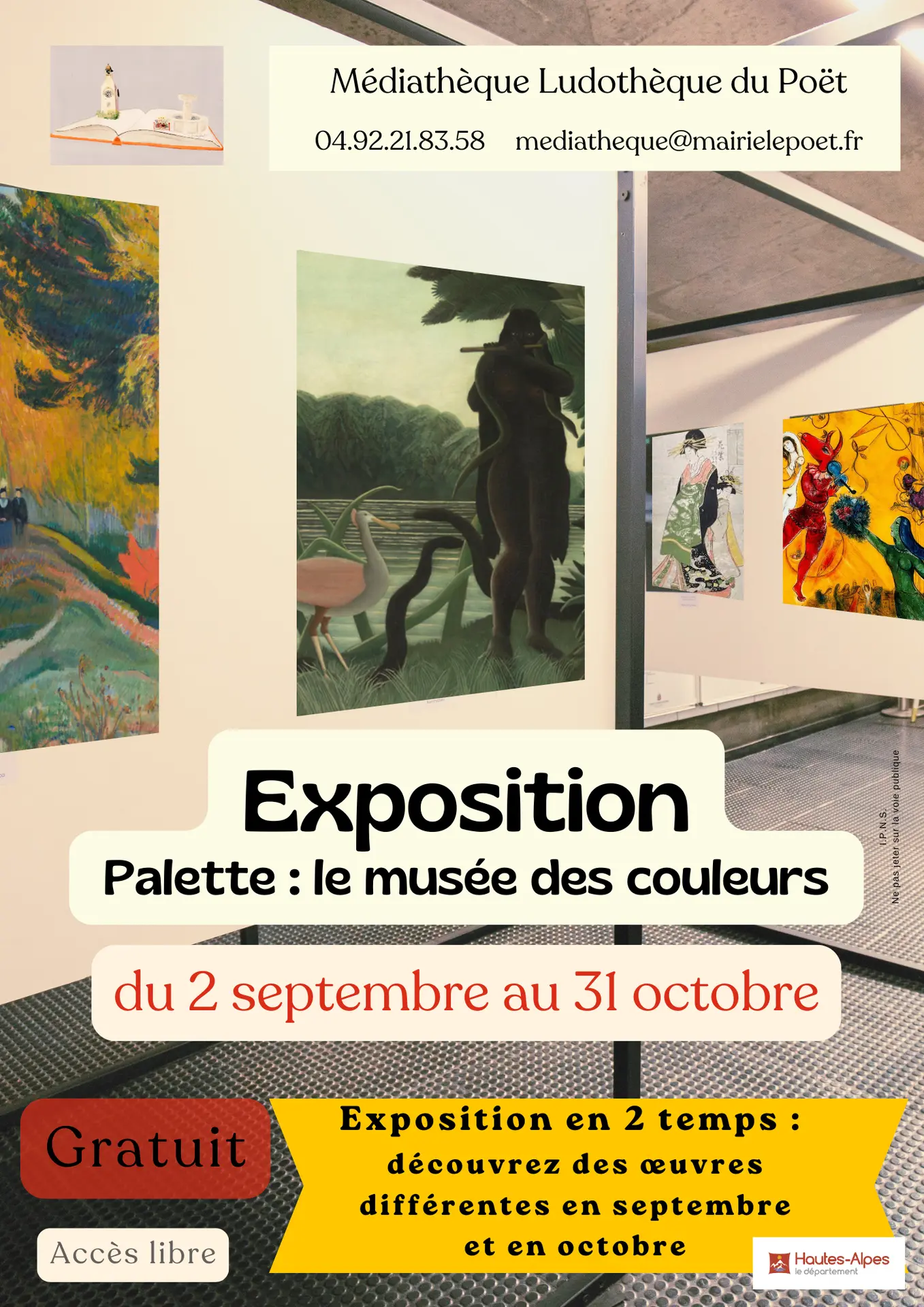 Exposition "Palette, le musée des couleurs"