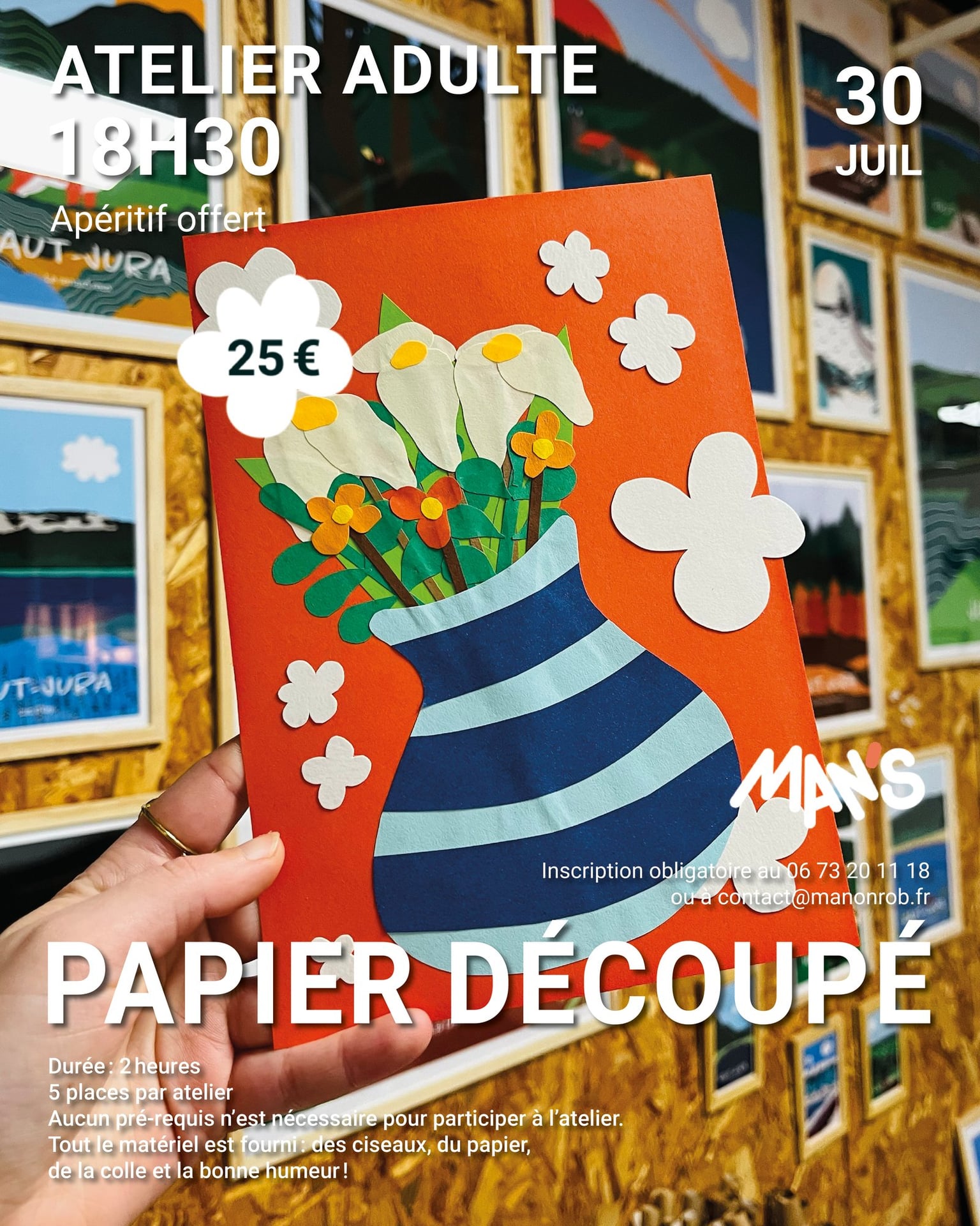 Atelier "Papier découpé"