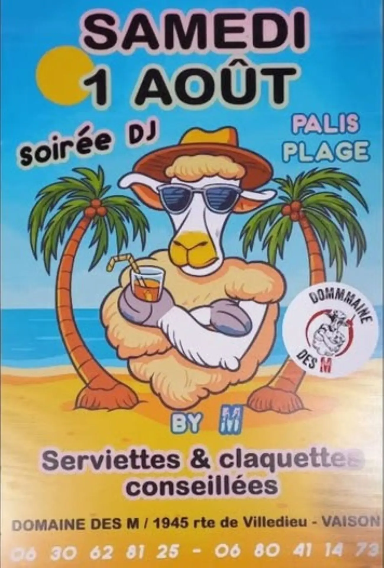 Soirée Dj au domaine des M