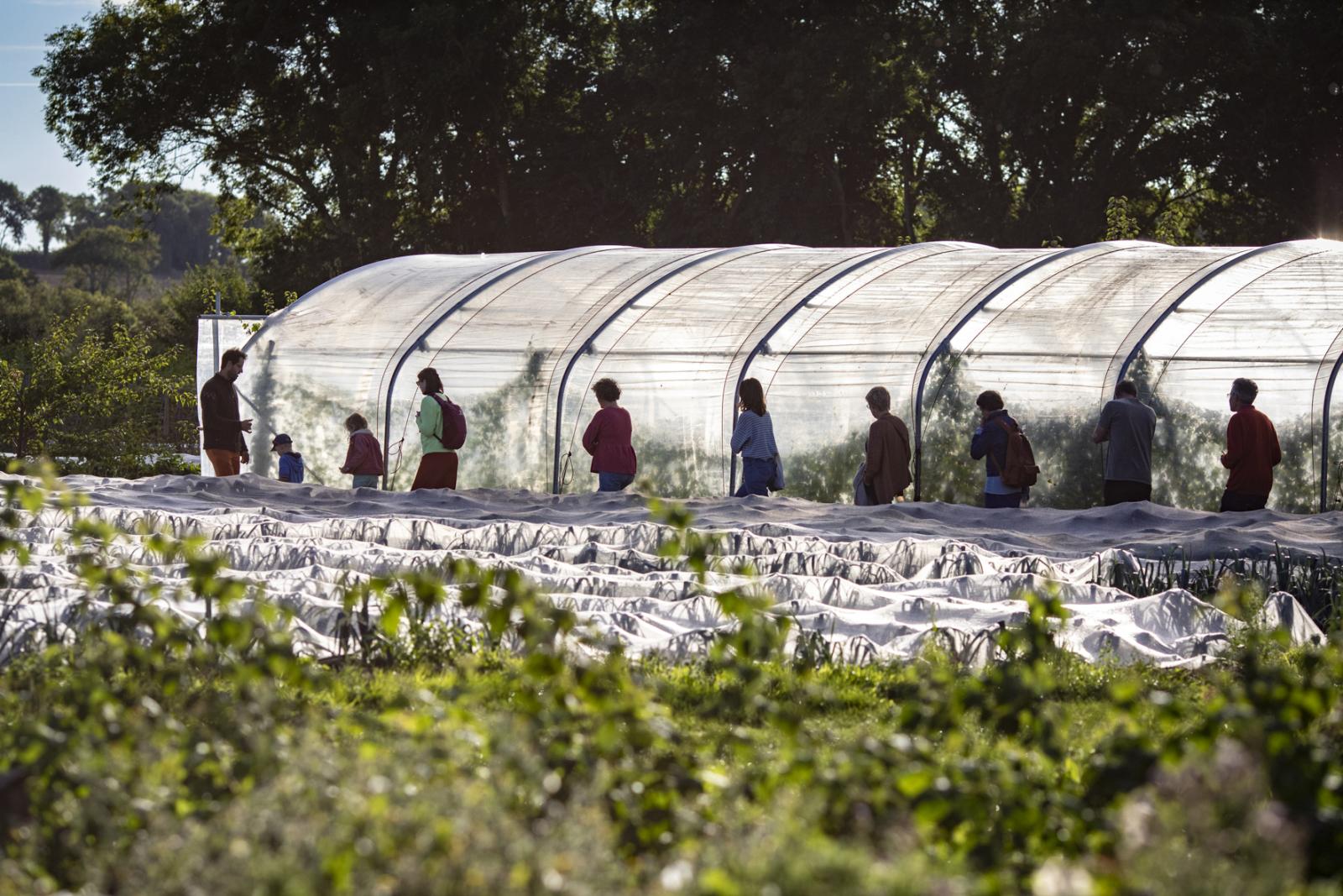 Visite du Jardin de deux'main : ferme agroécologique