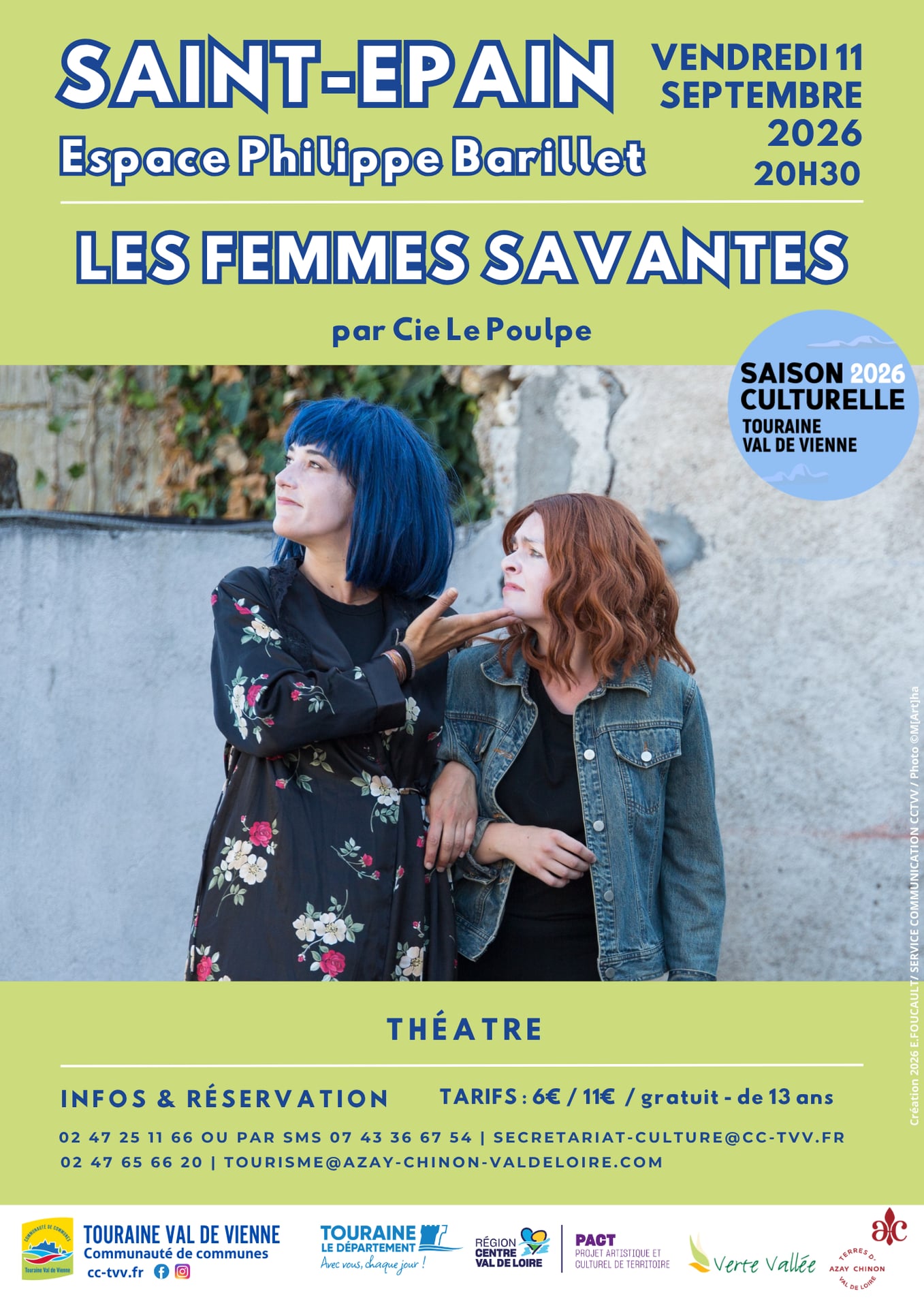 « Les Femmes savantes » : Molière revisité avec humour à Saint-Épain