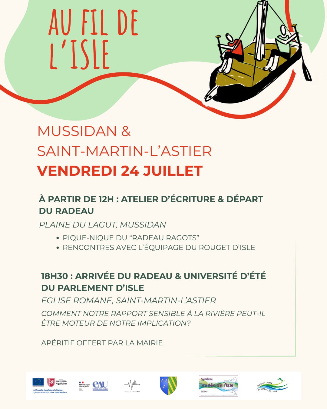 Une semaine au fil de l’isle