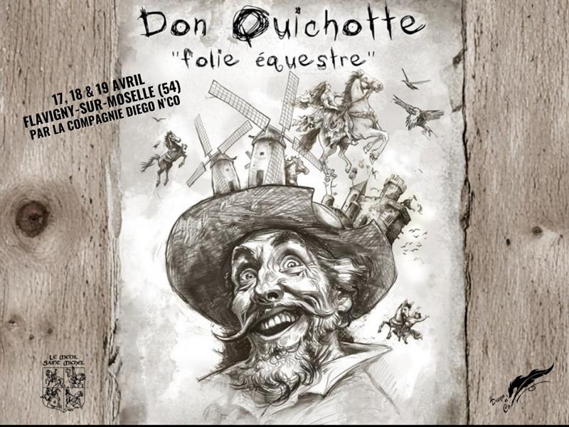Spectacle équestre : Don Quichotte, folie équestre