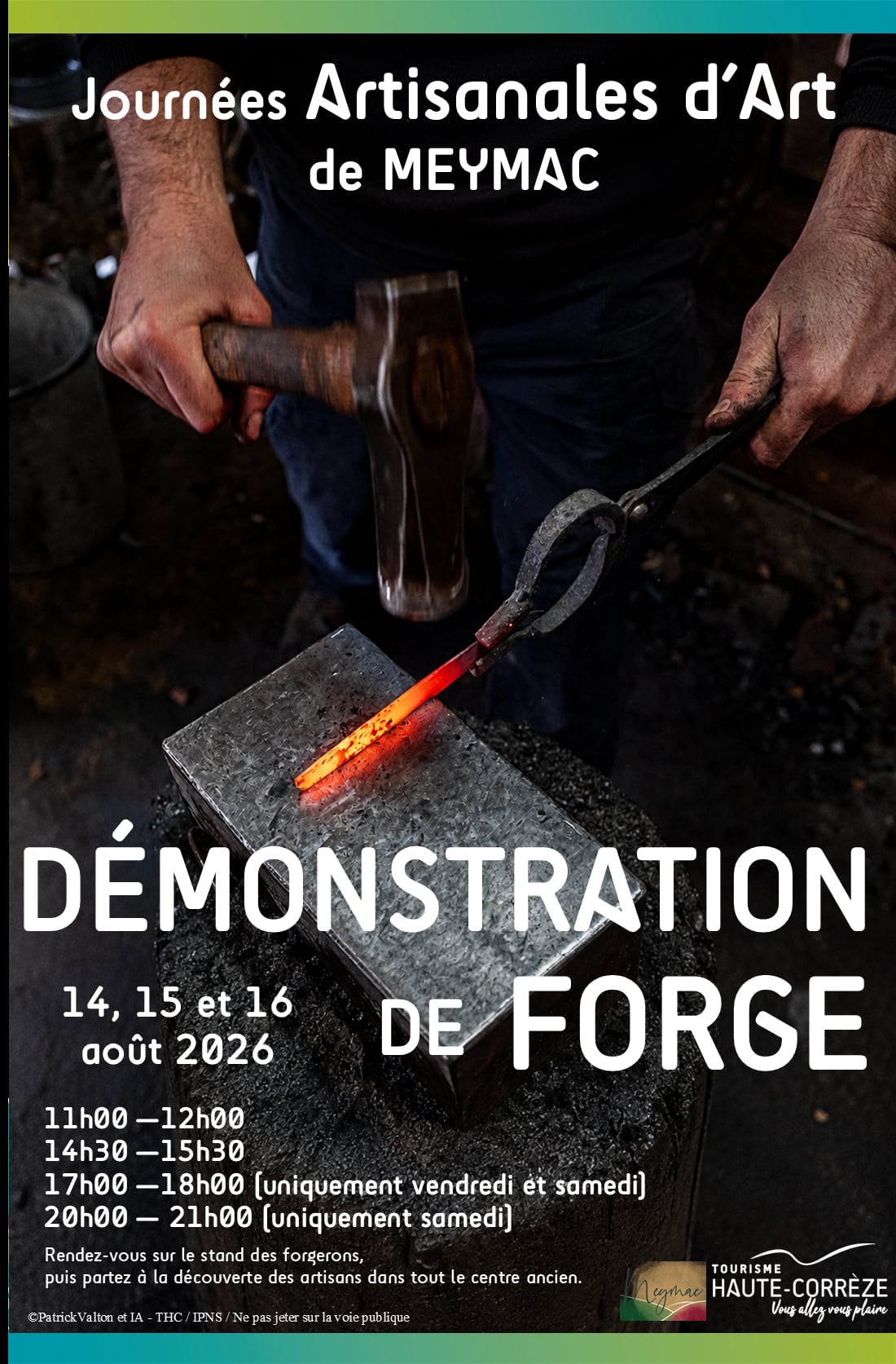 Journées Artisanales d'Art - Démonstration de forge