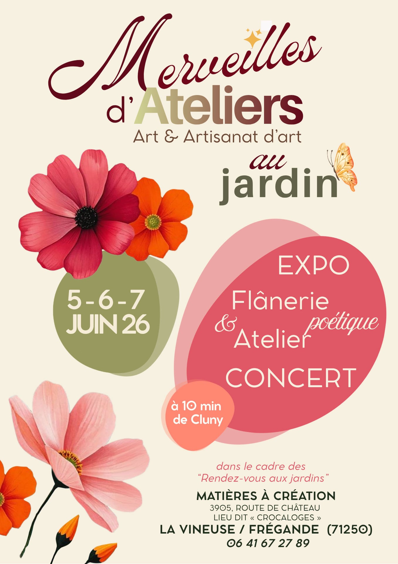 Merveilles d'Ateliers au jardin