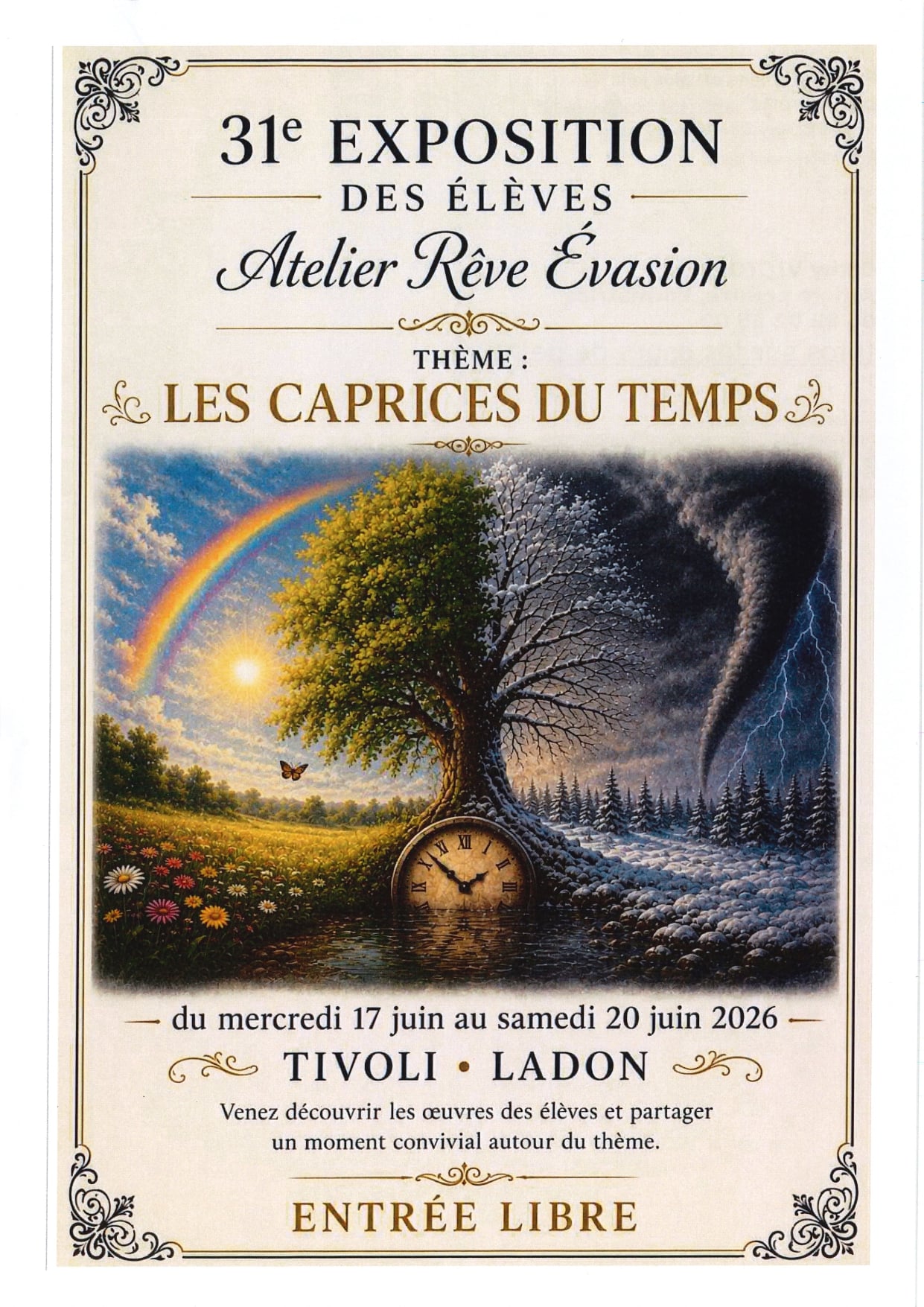 Exposition "Les caprices du temps"